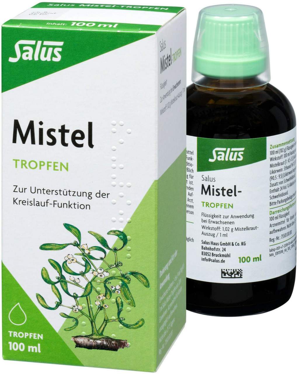 Mistel Tropfen Salus 100 ml Flüssigkeit