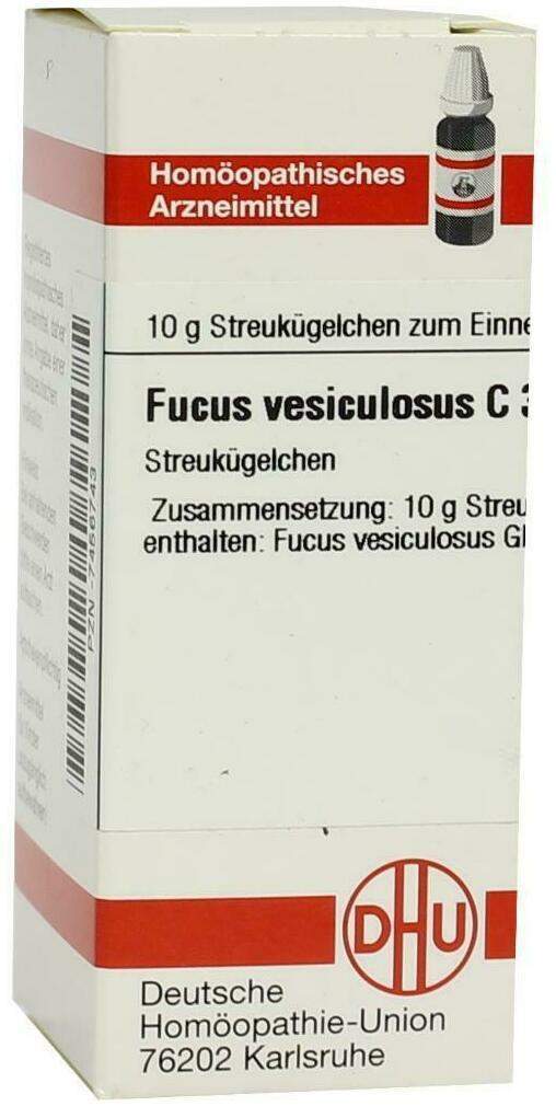 Dhu Fucus Vesiculosus C30 Globuli 10 G
