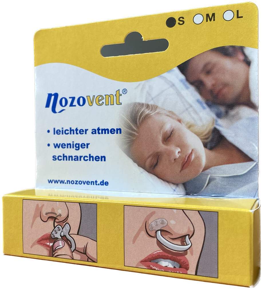 Nozovent Small Nasenklammern 2 Stück