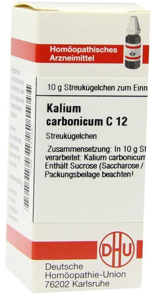 Dhu Kalium Carbonicum C12 Globuli