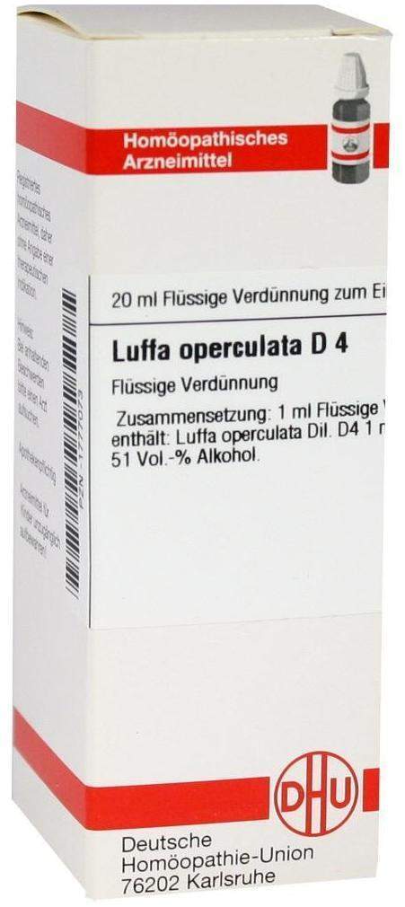Dhu Luffa Operculata D4 Dilution