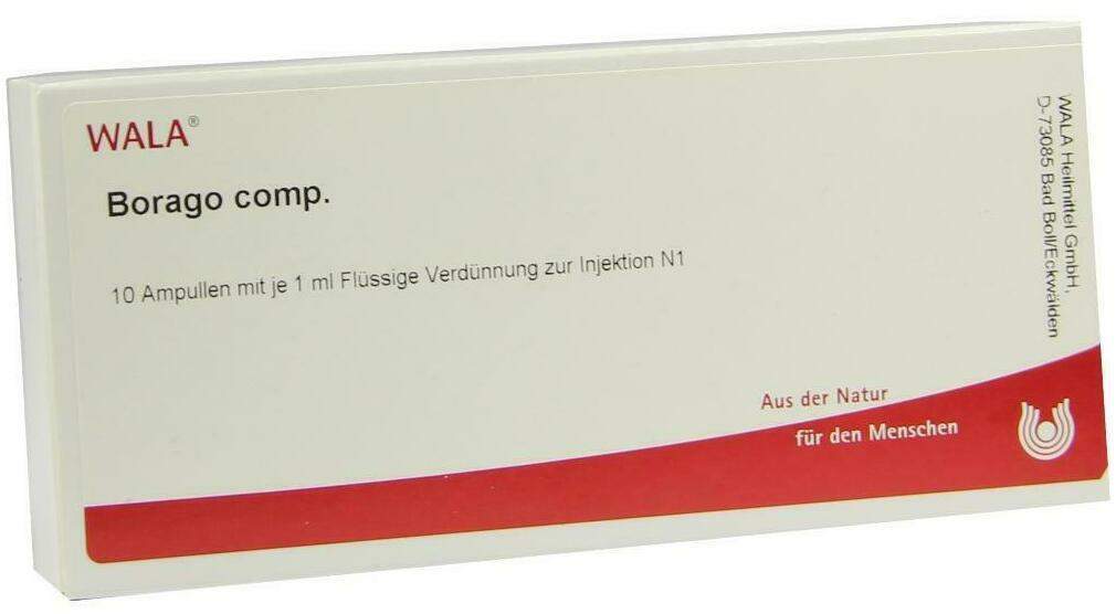 Wala Borago Comp. 10 X 1 ml Ampullen