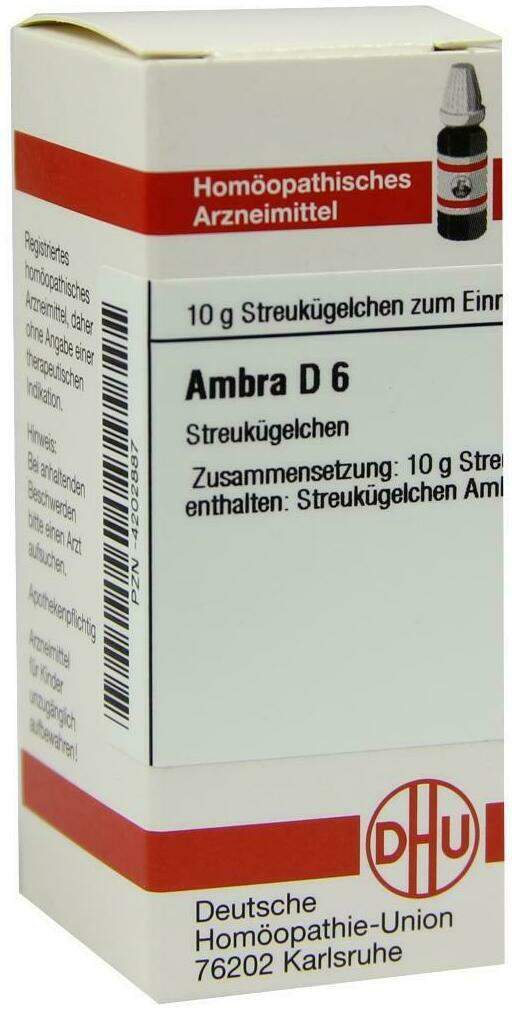 Dhu Ambra D6 Globuli 10 G