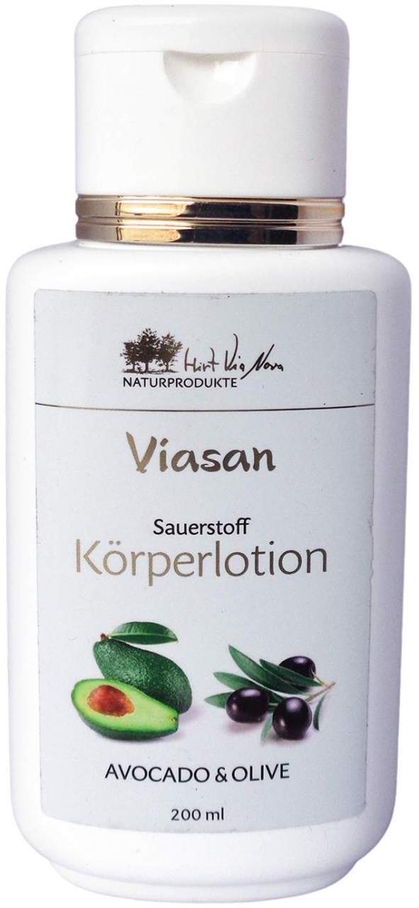 Viasan Sauerstoff Körperlotion 200ml - Zur Körperpflege