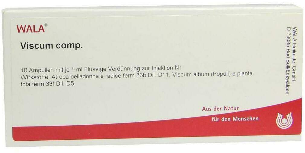 Wala Viscum Comp. 10 X 1 ml Ampullen