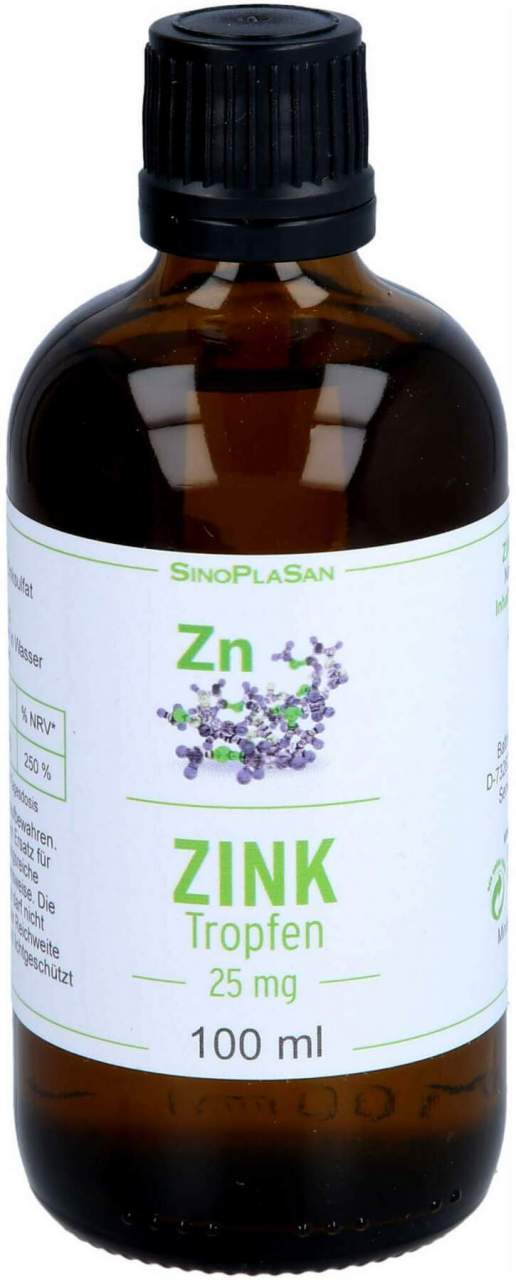 Zink Tropfen 25 mg 100 ml