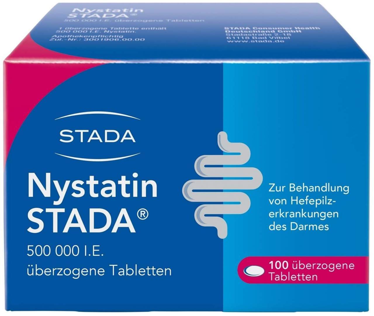 Nystatin Stada 100 überzogene Tabletten