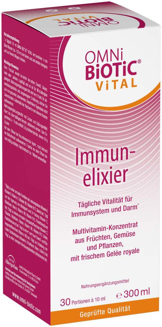 Omni Biotic Vital Immunelixier 300 ml Flüssigkeit