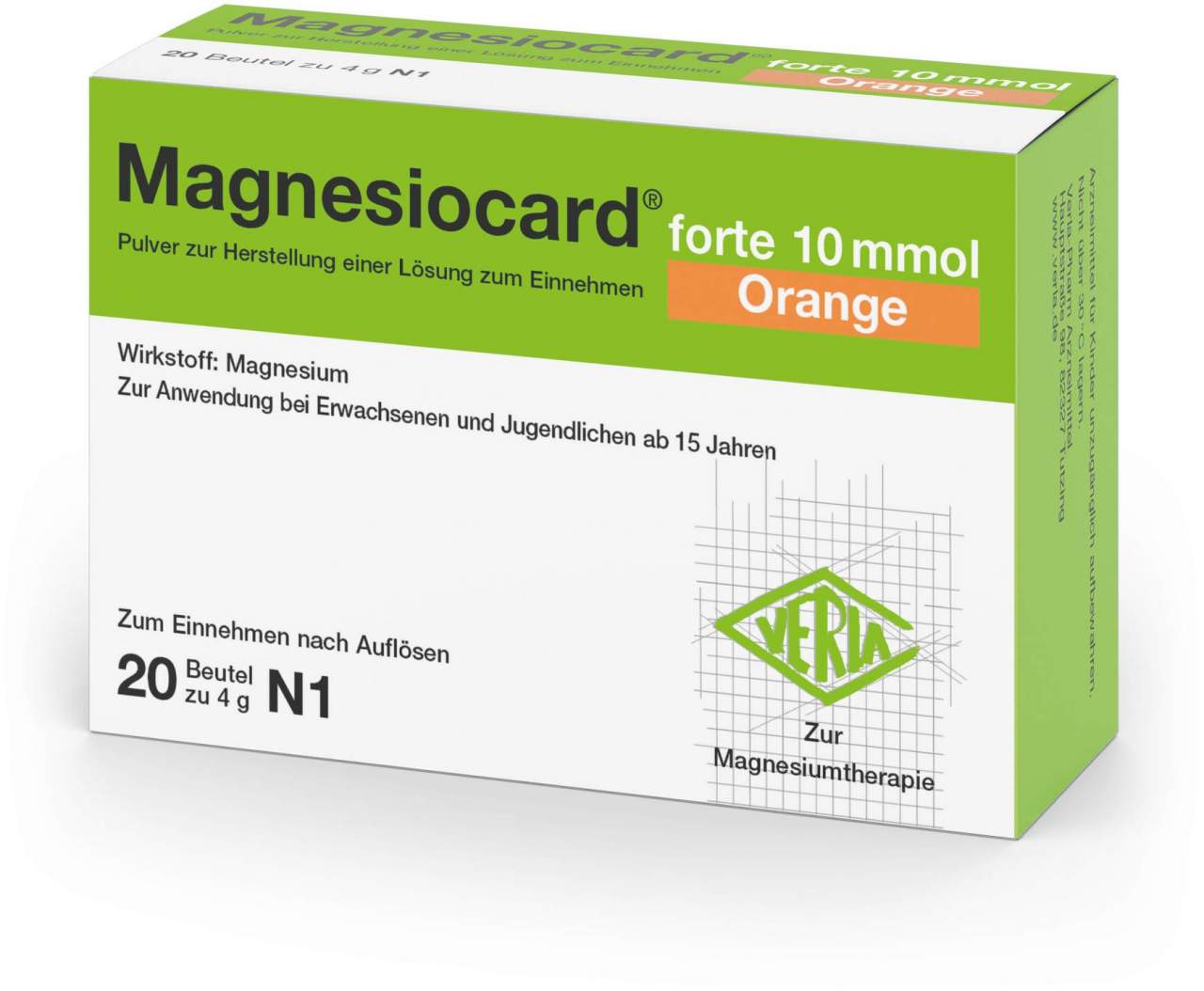 Magnesiocard Forte 10 Mmol Orange 20 Beutel
