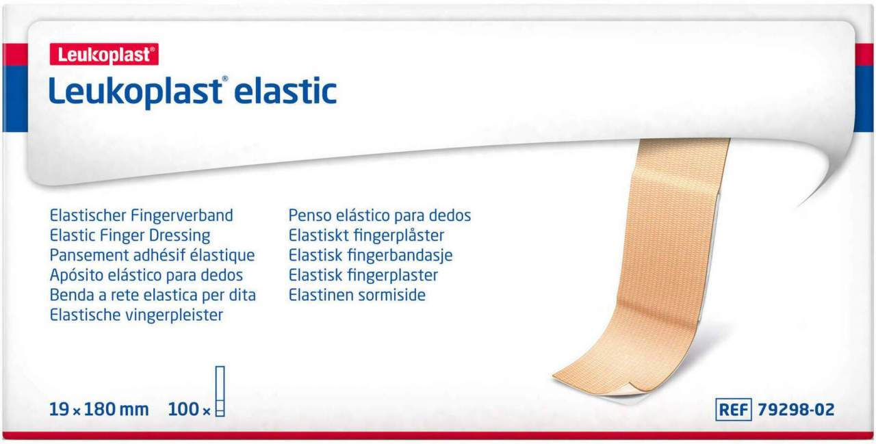 Leukoplast Elastic Fingerstrips 19x180 mm 100 Stüc
