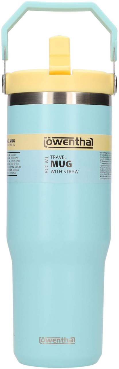 Flip-Becherglas Blau 800 ml
