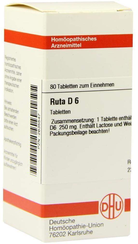 Dhu Ruta D6 80 Tabletten