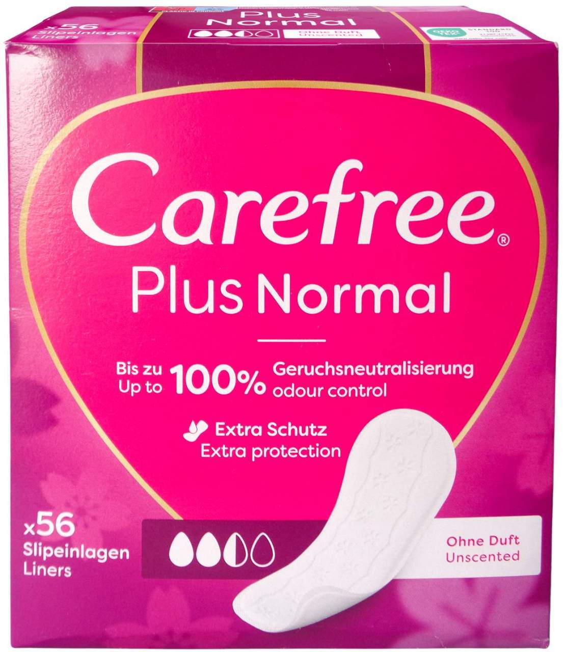 Carefree Plus Normal Light Scent Slipeinlage