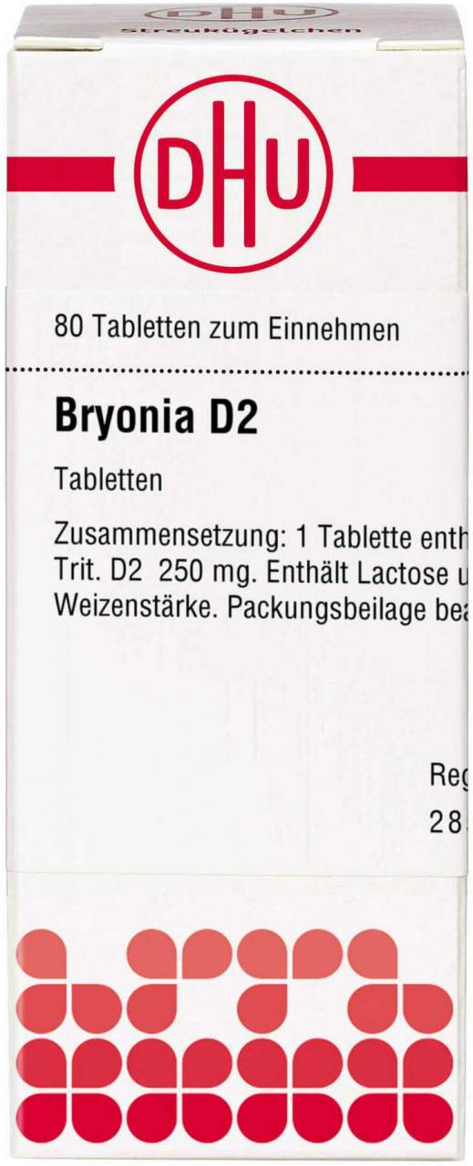 Dhu Bryonia D2 Tabletten 80 Stück