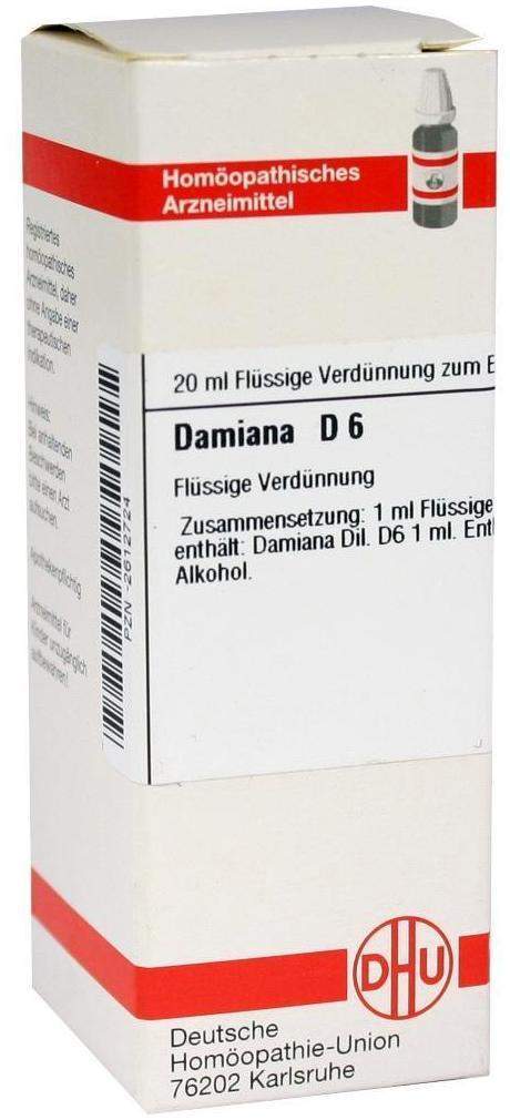 Dhu Damiana D6 Dilution