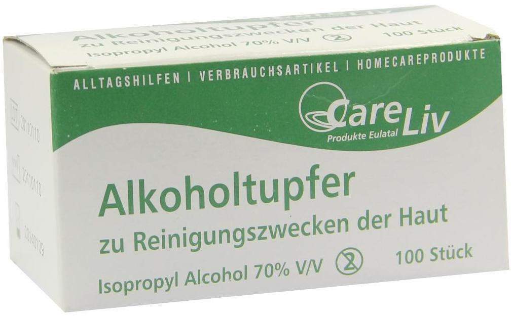 Alkoholtupfer 3 X 6 cm Steril 100 Tupfer