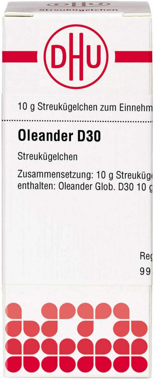 Dhu Oleander D30 Globuli 10 G