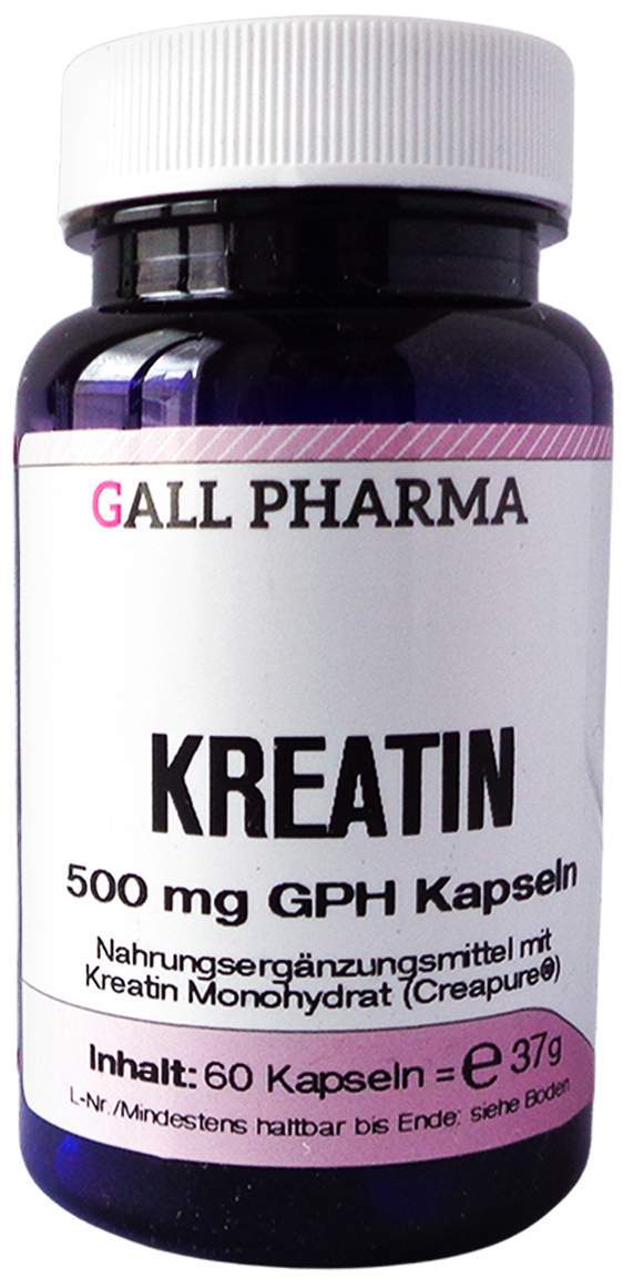Kreatin 500 mg Gph Kapseln