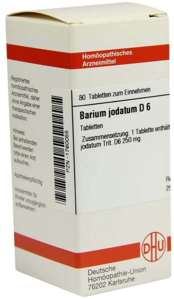 Dhu Barium Jodatum D6 Tabletten