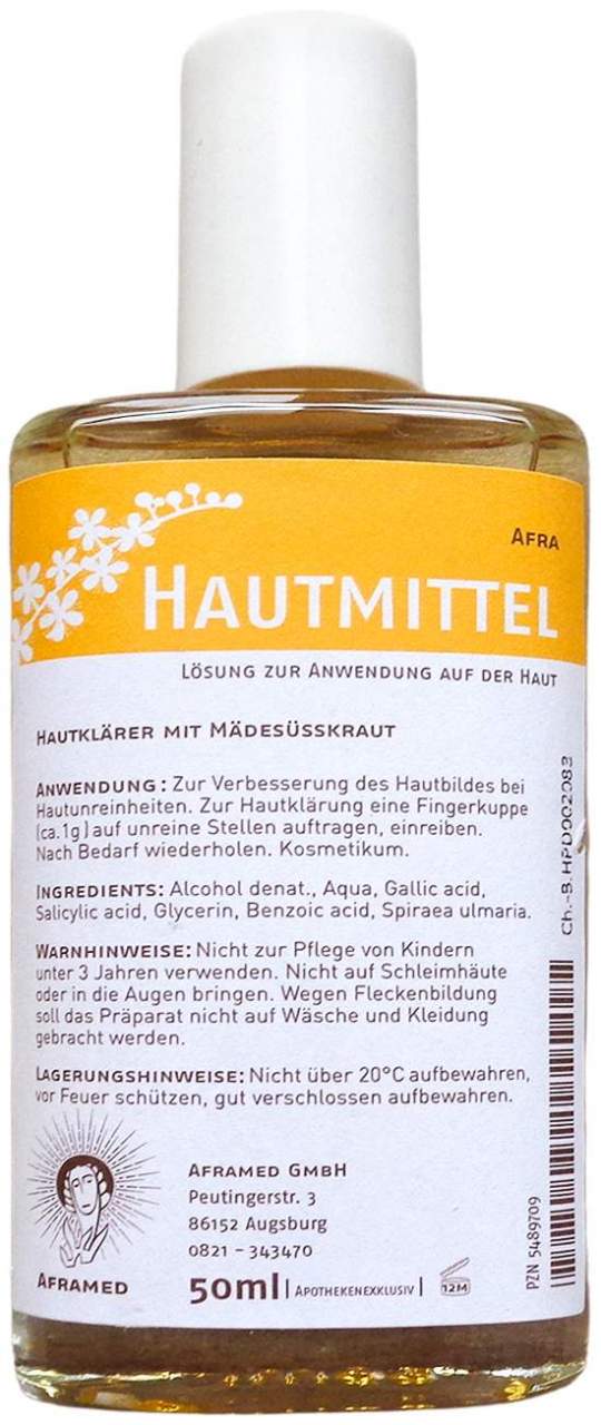Afra Hautmittel 50ml - Bei Hautunreinheiten