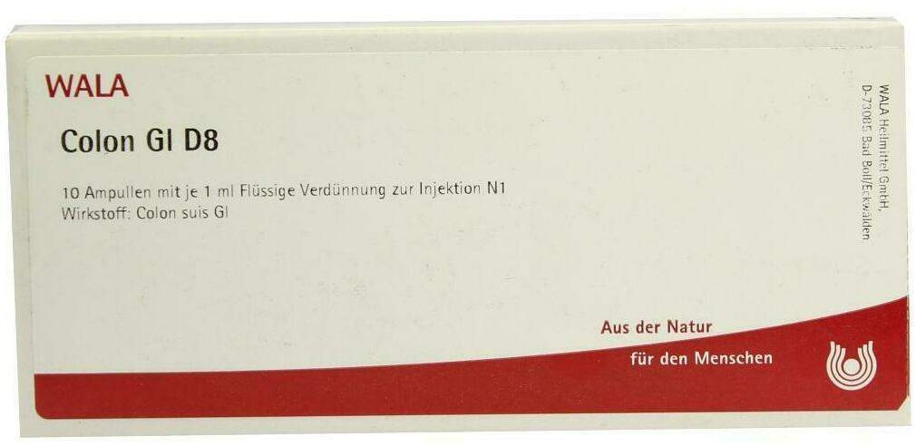 Wala Colon Gl D8 10 X 1 ml Ampullen