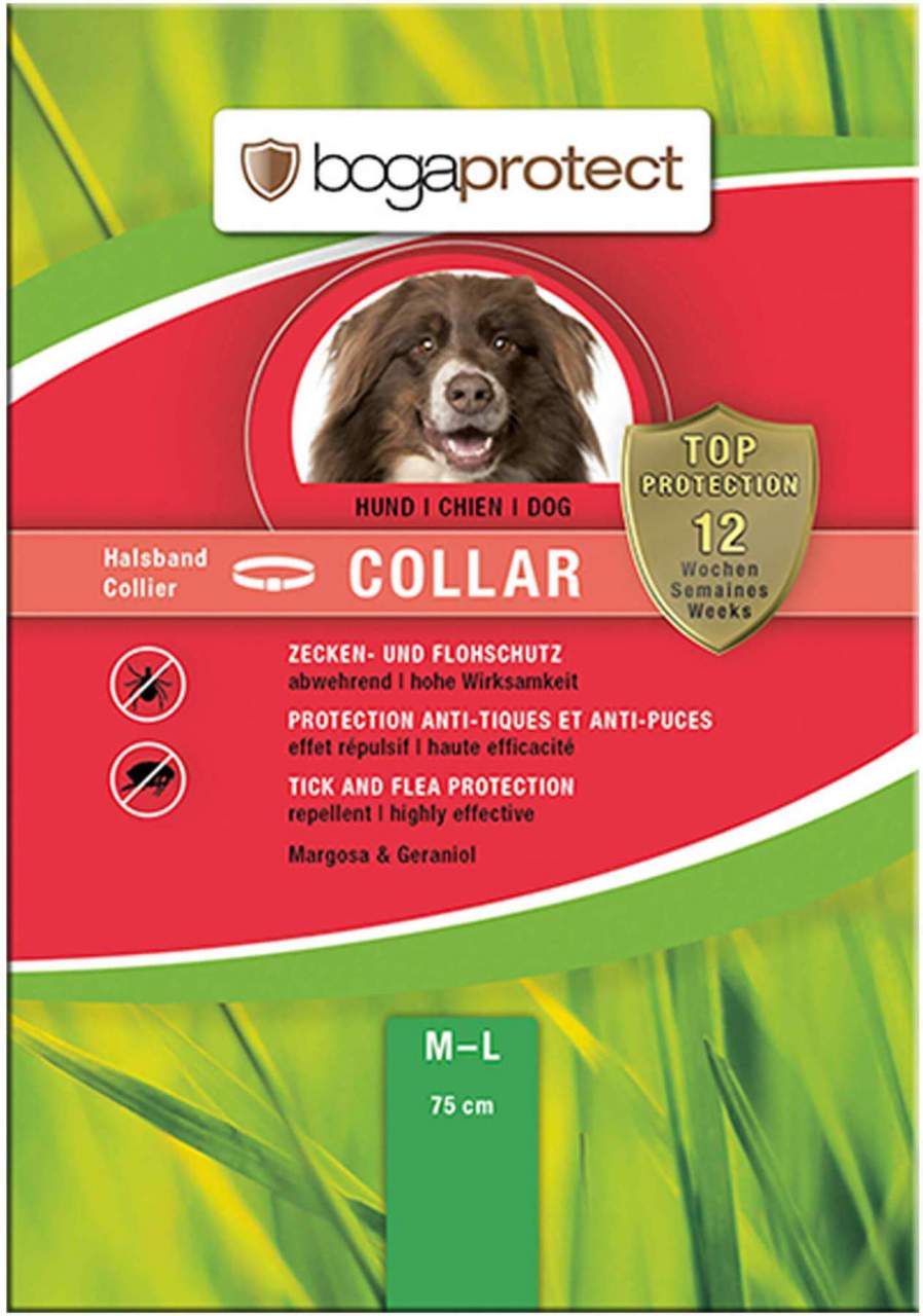 Bogaprotect Halsband Hund M L 75 cm 1 Stk