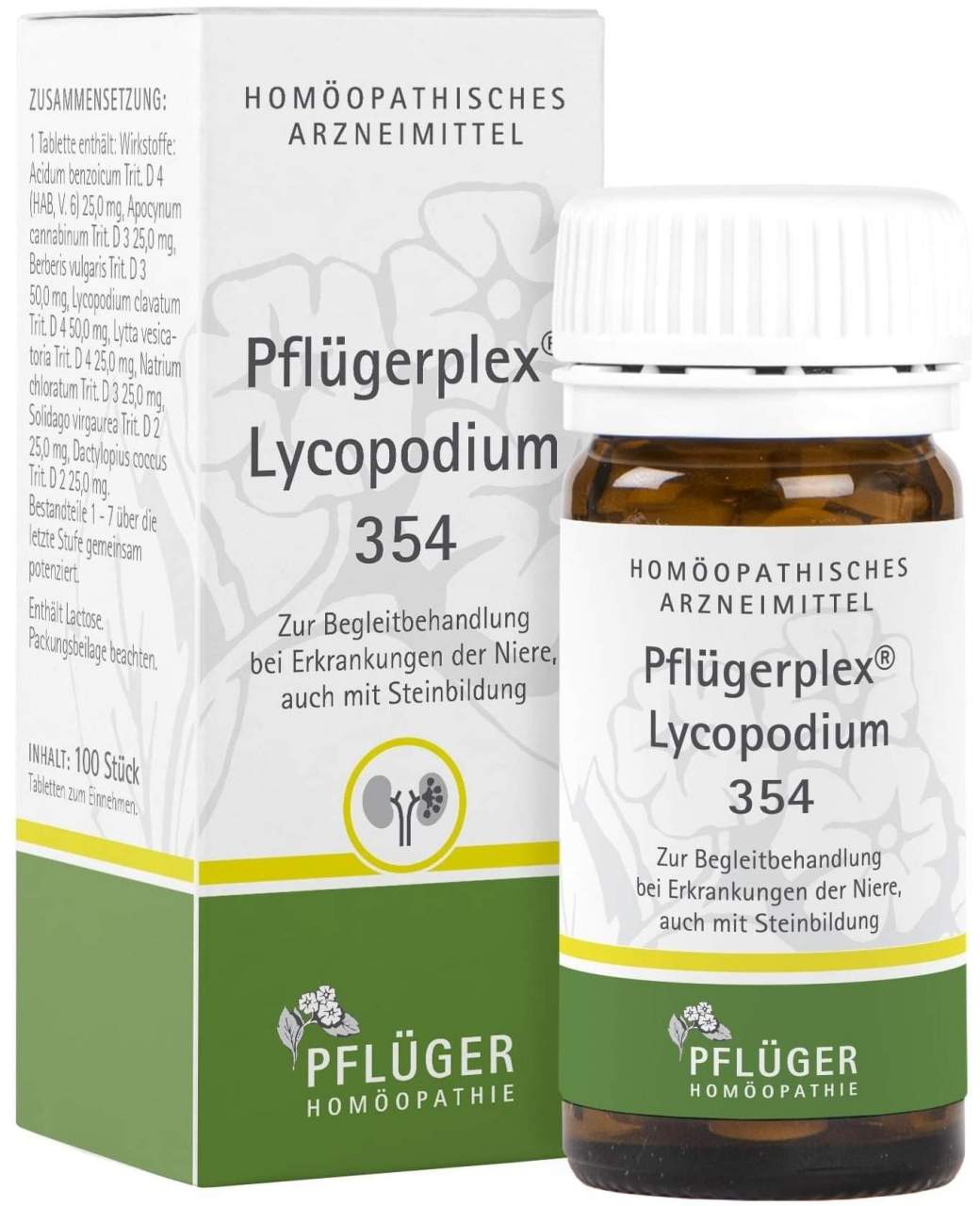 Pflügerplex Lycopodium 354 100 Tabletten