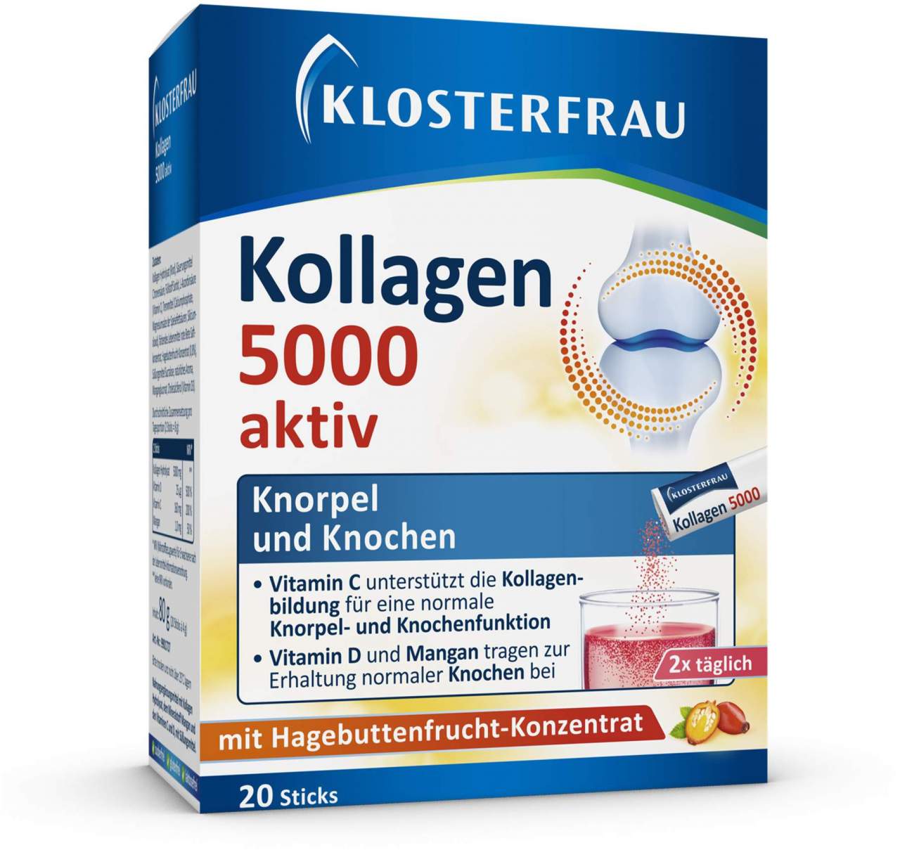 Klosterfrau Kollagen 5000 Aktiv 20 Sticks