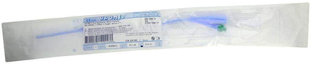 Uromed Suprap.Ballonkath.Ch 14 Silikon 33 cm 2966