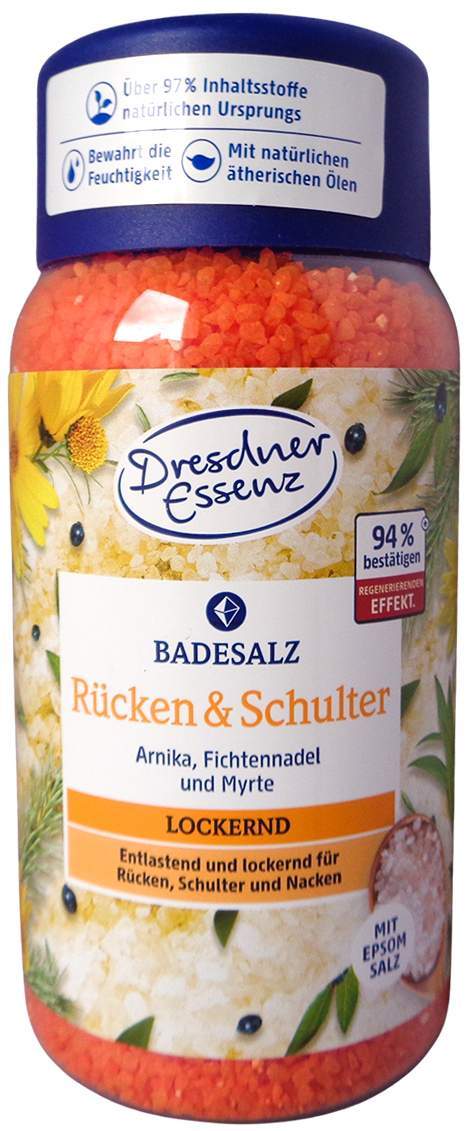 De Badesalz Rücken & Schulter - Badezusatz