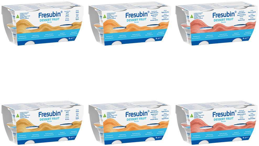 Fresubin Dessert Fruit Mischkarton im Becher 24 X 125 G