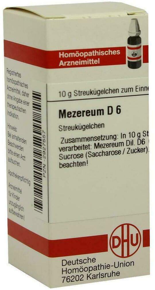 Dhu Mezereum D6 Globuli