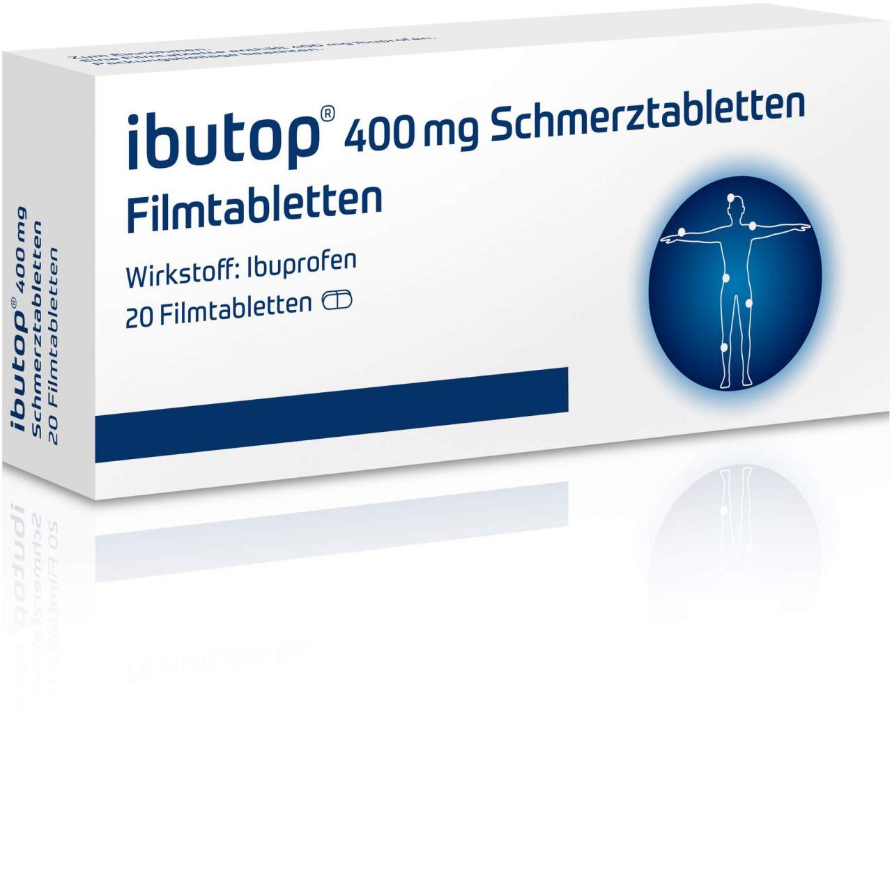 Ibutop 400 mg Schmerztabletten 20 Filmtabletten