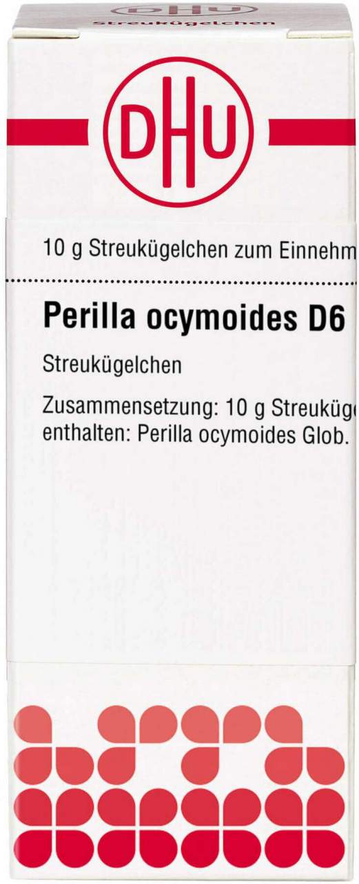 Dhu Perilla Ocymoides D6 Globuli 10 G
