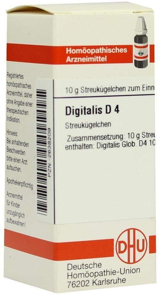 Dhu Digitalis D4 Globuli