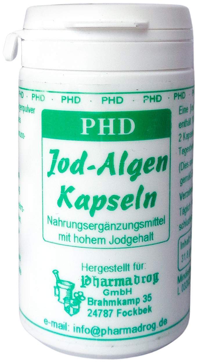 Jod Algen Kapseln