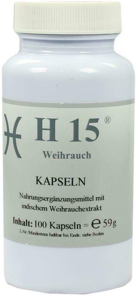 H 15 Weihrauchkapseln 350 mg 100 Kapseln