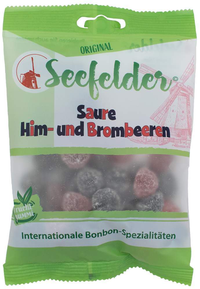 Seefelder Saure Him- und Brombeeren 100 G Bonbons