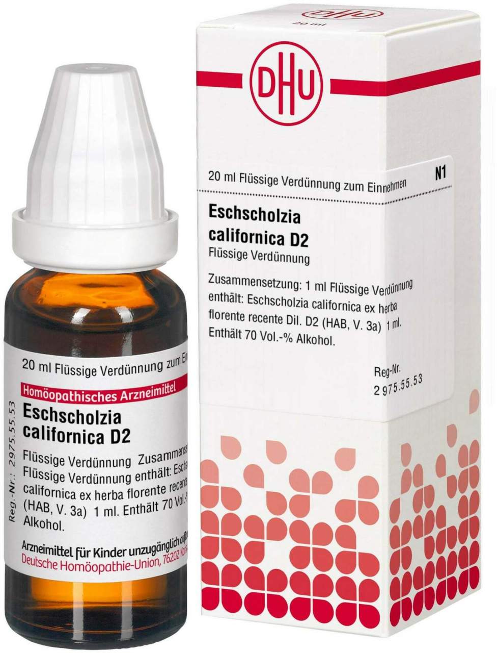 Dhu Eschscholzia Californica D2 20 ml Dilution