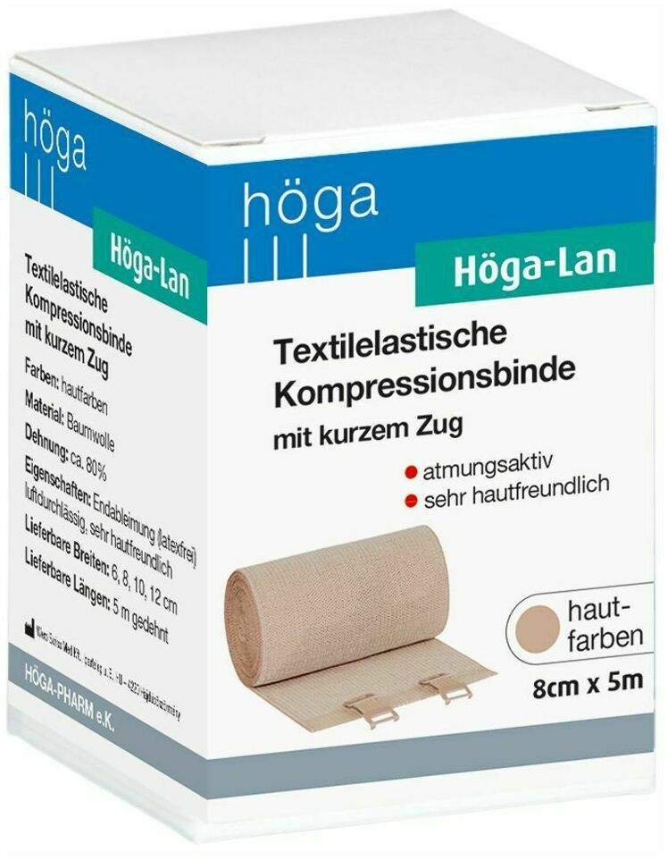 Höga Lan Kurzzugbinde 8cmx5m