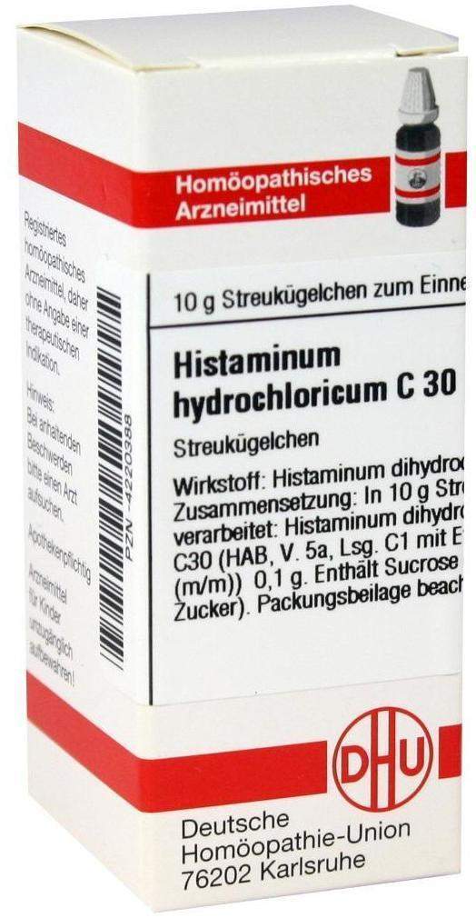 Dhu Histaminum Hydrochloricum C30 Globuli
