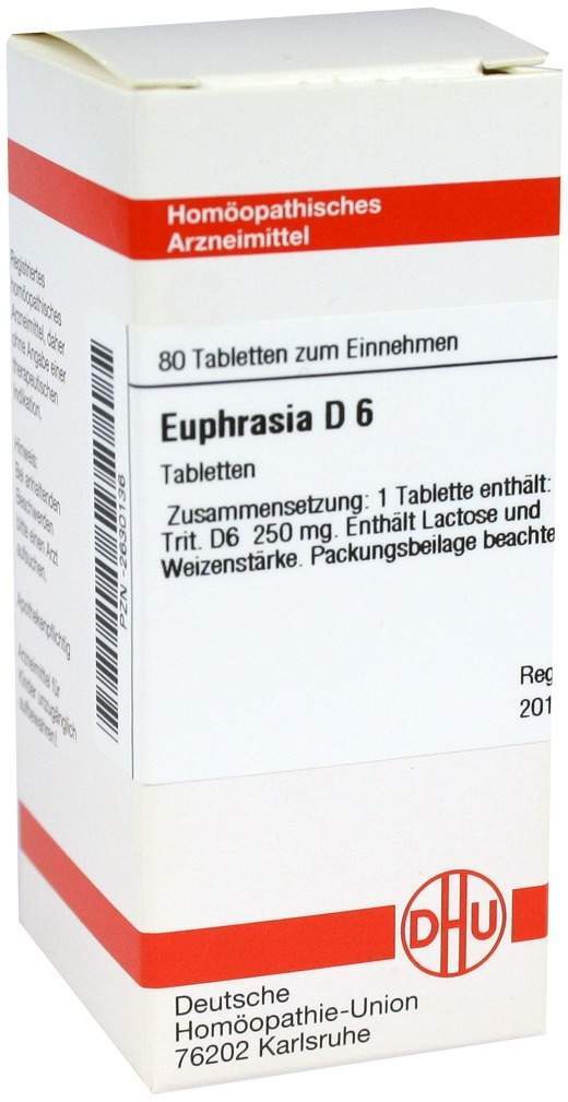 Dhu Euphrasia D6 80 Tabletten