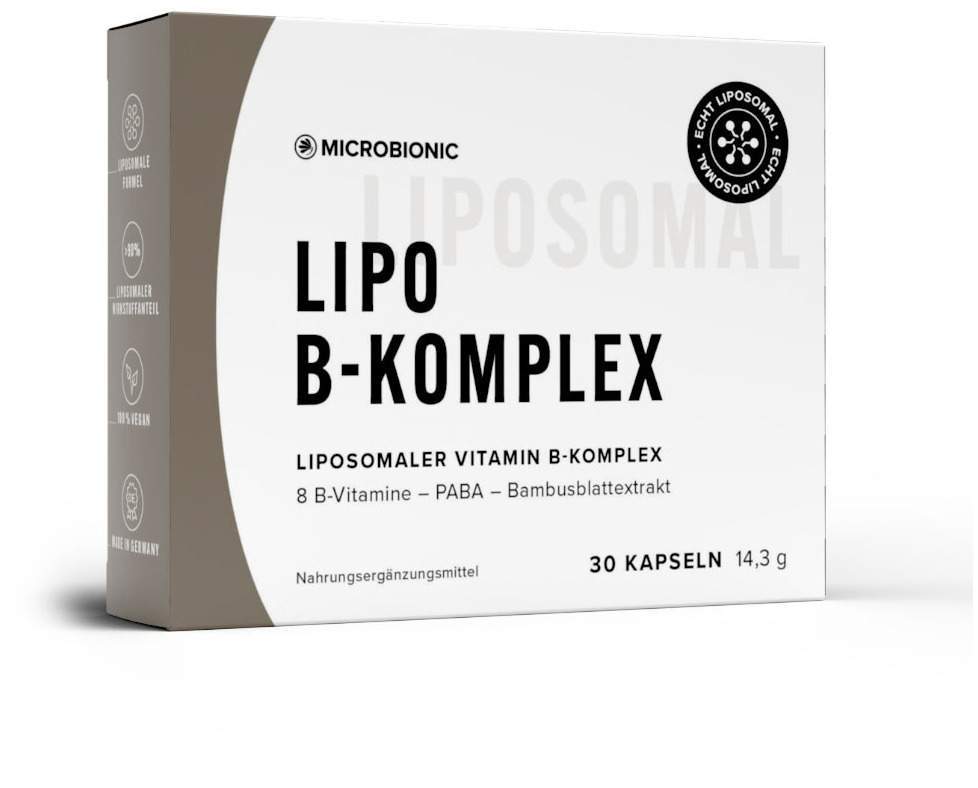 Lipo B-Komplex Microbionic 60 Kapseln