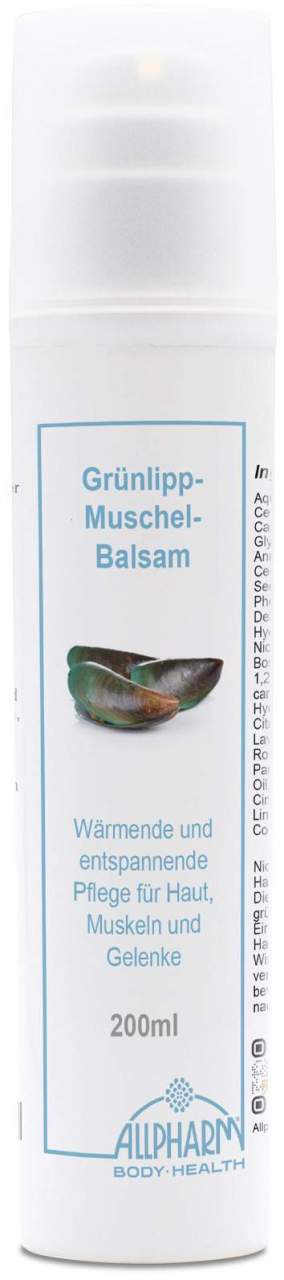 Grünlippmuschel 200 G Balsam