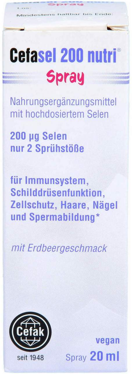 Cefasel 200 Nutri Spray 20 ml