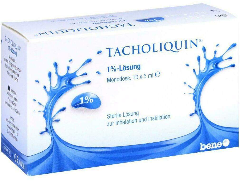Tacholiquin 1 % 10 X 5 ml Lösung Monodose