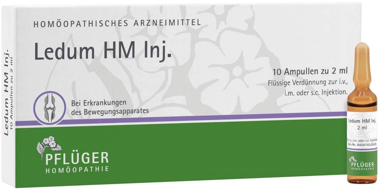 Ledum Hm Injekt 10 Ampullen