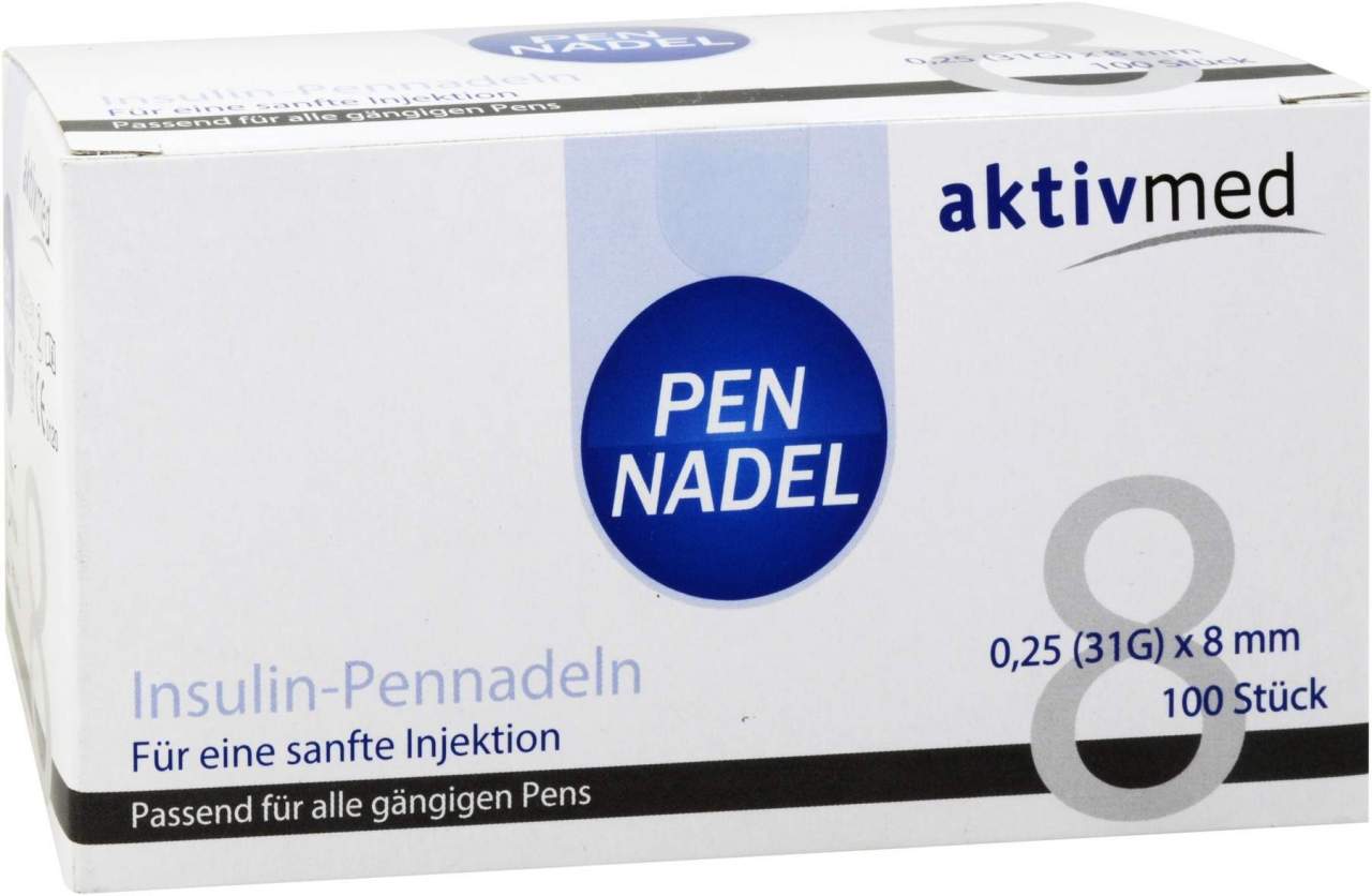 Pennadel Universal 8 Kanülen 0,26x8mm