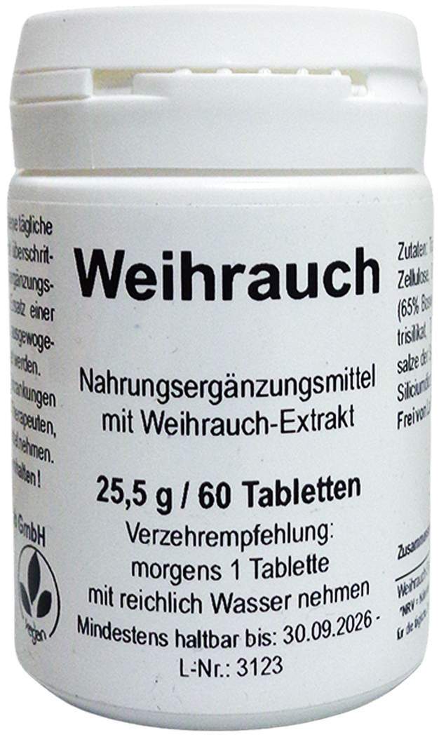 Weihrauch 60 Tabletten