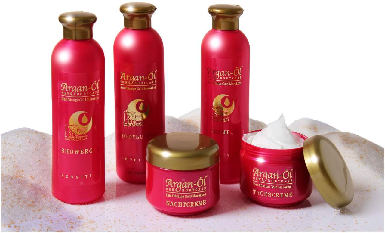 Bio-Vital Pflegeset Argan-Öl Geschenk Set, 5-teilig